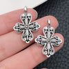 Alloy Crosses Electroplating Diy Jewelry Accessories Pendant Necklace Sweater Chain Decoration Material