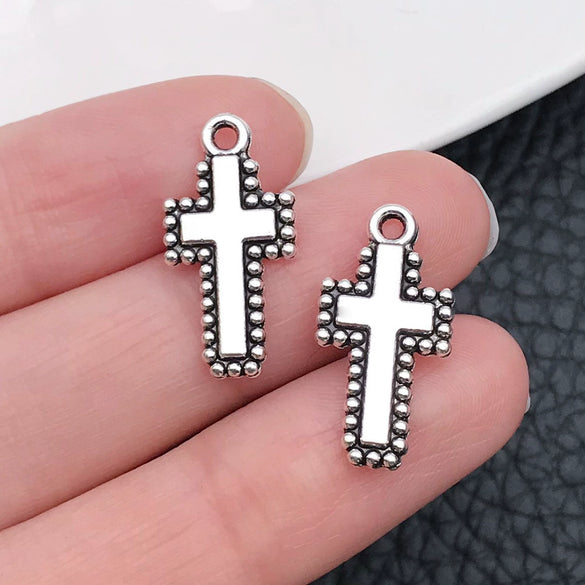 Alloy Crosses Electroplating Diy Jewelry Accessories Pendant Necklace Sweater Chain Decoration Material
