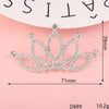 Alloy Crown Letter Pearl Handmade Diamond Rhinestone Jewelry Accessories Phone Case