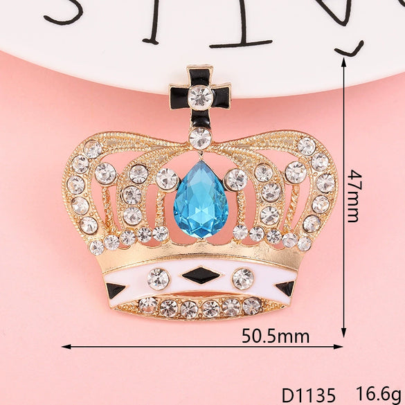 Alloy Crown Letter Pearl Handmade Diamond Rhinestone Jewelry Accessories Phone Case