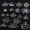 Alloy Crown Letter Pearl Handmade Diamond Rhinestone Jewelry Accessories Phone Case