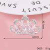 Alloy Crown Letter Pearl Handmade Diamond Rhinestone Jewelry Accessories Phone Case
