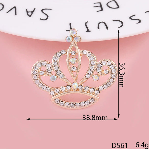 Alloy Crown Letter Pearl Handmade Diamond Rhinestone Jewelry Accessories Phone Case