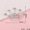 Alloy Crown Letter Pearl Handmade Diamond Rhinestone Jewelry Accessories Phone Case