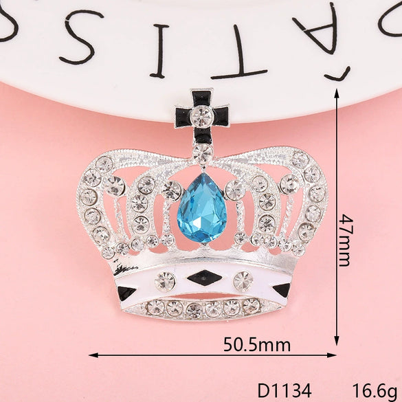 Alloy Crown Letter Pearl Handmade Diamond Rhinestone Jewelry Accessories Phone Case