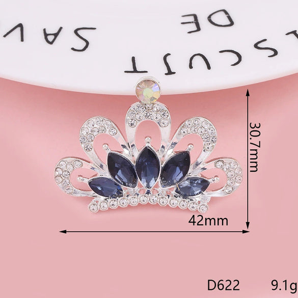 Alloy Crown Letter Pearl Handmade Diamond Rhinestone Jewelry Accessories Phone Case