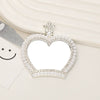 Alloy Crown Mirror Pattern Electroplated Mobile Phone Shell Accessories For Women