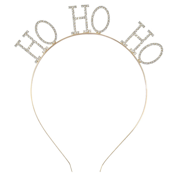 Alloy Crystal Crown Headband Hair Accessories With Antlers Stars Snowflake For Women Electroplated Animal Style