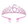 Alloy Crystal Hair Band Hair Accessories For Women With Letters Numbers Text Pattern And Electroplating Process