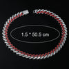 Alloy Cuban Chain Hip Hop Style Geometric Diamond Men's Necklace