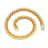 Alloy Cuban Chain Hip Hop Style Geometric Diamond Men's Necklace