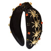 Alloy Dark Style Spider Web Headband With Diamonds For Women