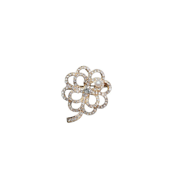 Alloy Diamond Antilight Brooch Fashion Jewelry Accessories