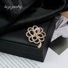 Alloy Diamond Antilight Brooch Fashion Jewelry Accessories