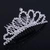 Alloy Diamond Children's Crown Comb Hair Accessories