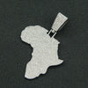 Alloy Diamond Geometric Hip Hop Pendant Necklace With Cuban Chain