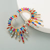 Alloy Diamond Rhinestone Heart Shape Earrings