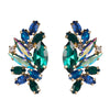Alloy Diamond Studded Rhinestone Earrings For Women