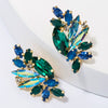 Alloy Diamond Studded Rhinestone Earrings For Women