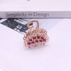 Alloy Diamondencrusted Grabber Bangs Clip Women's Fashion Headwear Bow Hairpin