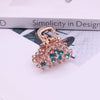 Alloy Diamondencrusted Grabber Bangs Clip Women's Fashion Headwear Bow Hairpin