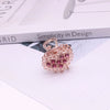 Alloy Diamondencrusted Grabber Bangs Clip Women's Fashion Headwear Bow Hairpin