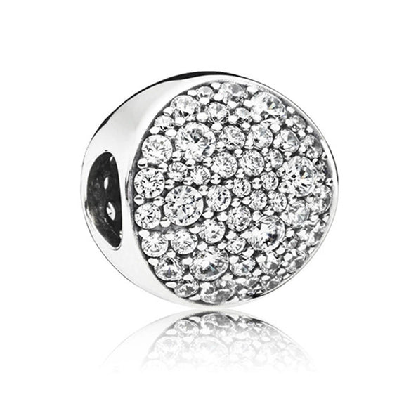 Alloy Diy Bracelet Accessories With Rose Gold Electroplated Large Hole Beads And Totem Pattern