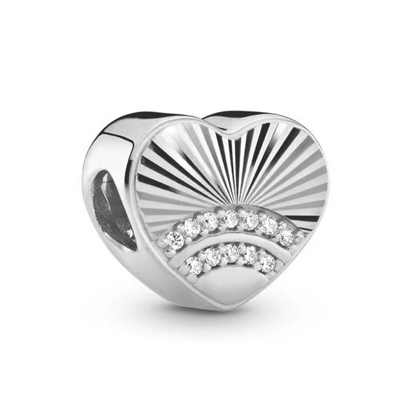 Alloy Diy Bracelet Accessories With Rose Gold Electroplated Large Hole Beads And Totem Pattern