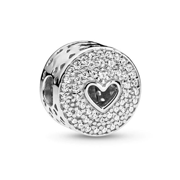 Alloy Diy Bracelet Accessories With Rose Gold Electroplated Large Hole Beads And Totem Pattern