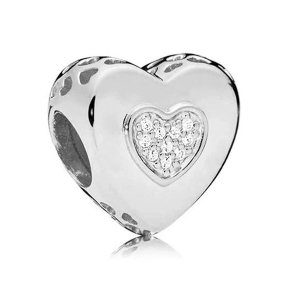 Alloy Diy Bracelet Accessories With Rose Gold Electroplated Large Hole Beads And Totem Pattern