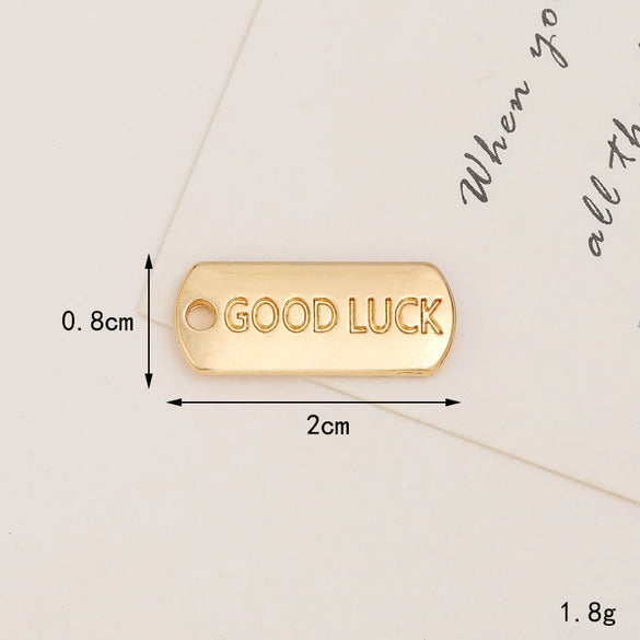 Alloy Diy Letter Rhinestone Accessories Electroplated With Number Letters Pattern