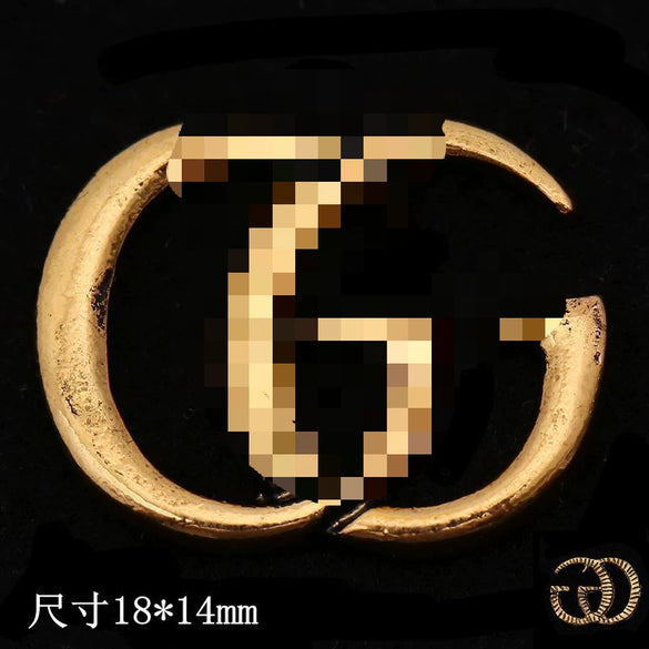 Alloy Diy Letter Rhinestone Accessories Electroplated With Number Letters Pattern