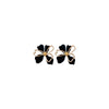 Alloy Doublelayer Cut Out Flower Geometric Style Electroplated Women's Earrings