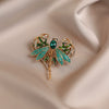 Alloy Dragonfly Brooch Electroplated Minimalist Animal Style