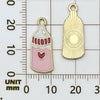 Alloy Dripping Oil Cartoon Style Diy Handmade Jewelry Accessories Pendant Earrings Necklace