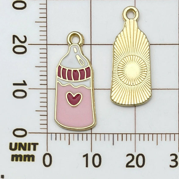 Alloy Dripping Oil Cartoon Style Diy Handmade Jewelry Accessories Pendant Earrings Necklace
