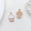 Alloy Dripping Oil Cartoon Style Diy Handmade Jewelry Accessories Pendant Earrings Necklace