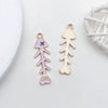 Alloy Dripping Oil Cartoon Style Diy Handmade Jewelry Accessories Pendant Earrings Necklace