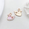 Alloy Dripping Oil Cartoon Style Diy Handmade Jewelry Accessories Pendant Earrings Necklace