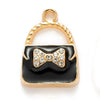 Alloy Dripping Oil Drill Jewelry Accessories Pendant Earrings Hair Accessories Mobile Phone Pendant Key Chain