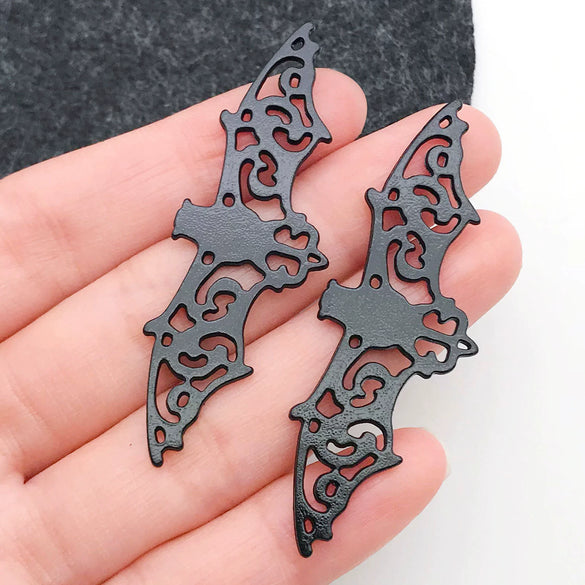 Alloy Dripping Oil Funny Pumpkin Cat Hat Halloween Earrings Pendant Jewelry Accessories