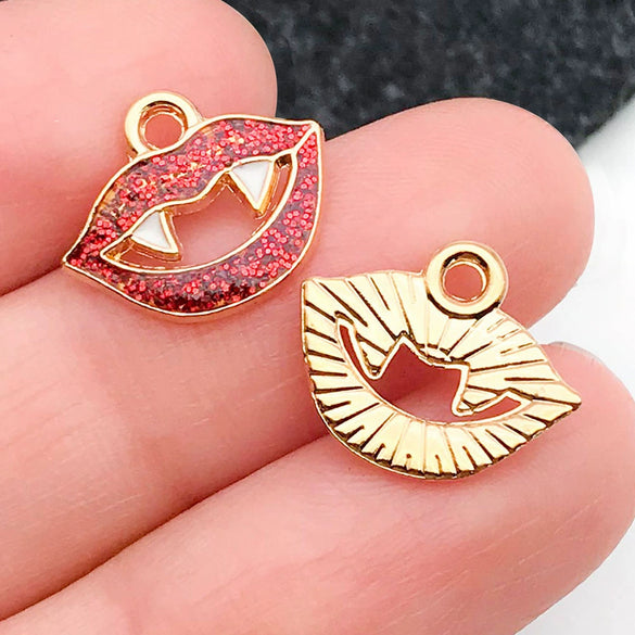 Alloy Dripping Oil Funny Pumpkin Cat Hat Halloween Earrings Pendant Jewelry Accessories