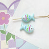 Alloy Dripping Oil Small Fish Beaded Jewelry Bracelet Necklace Mobile Phone Chain Accessories