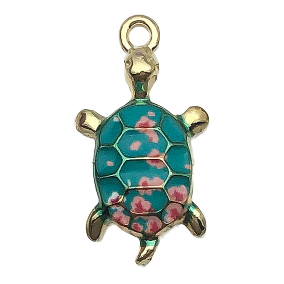 Alloy Dripping Oil Turtle Cartoon Pendant Jewelry Accessories