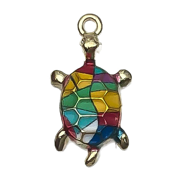 Alloy Dripping Oil Turtle Cartoon Pendant Jewelry Accessories
