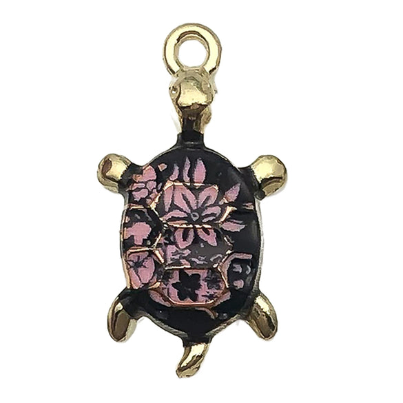 Alloy Dripping Oil Turtle Cartoon Pendant Jewelry Accessories