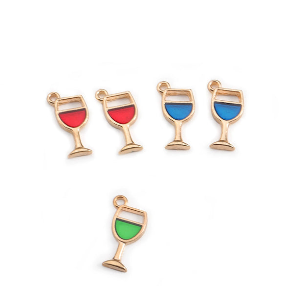 Alloy Drop Oil Pattern Jewelry Accessories Pendant Earrings And Bracelet Pendants