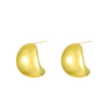 Alloy Drop Shape Electroplated Punk Style Women's Earrings