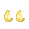Alloy Drop Shape Electroplated Punk Style Women's Earrings
