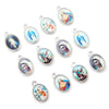 Alloy Electroplated Ancient Silver Handmade Diy Retro Pendant For Earrings And Necklace Making Materials